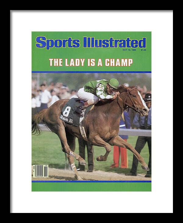 Horse Framed Print featuring the photograph Genuine Risk, 1980 Kentucky Derby Sports Illustrated Cover by Sports Illustrated