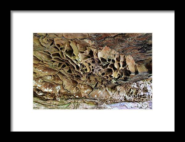 Geology Framed Print featuring the photograph Geological Structure by Phil Perkins
