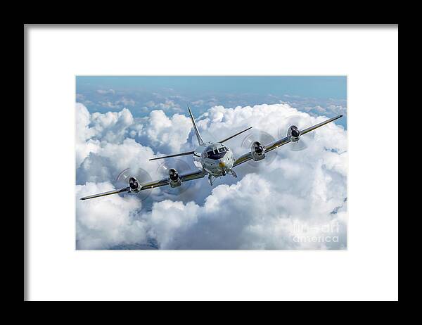 German Framed Print featuring the photograph German Navy, Lockheed P-3 Orion, b2 by Nir Ben-Yosef