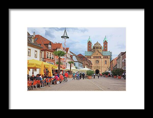 Outdoors Framed Print featuring the photograph Germany, Speyer Cathedral by Hiroshi Higuchi