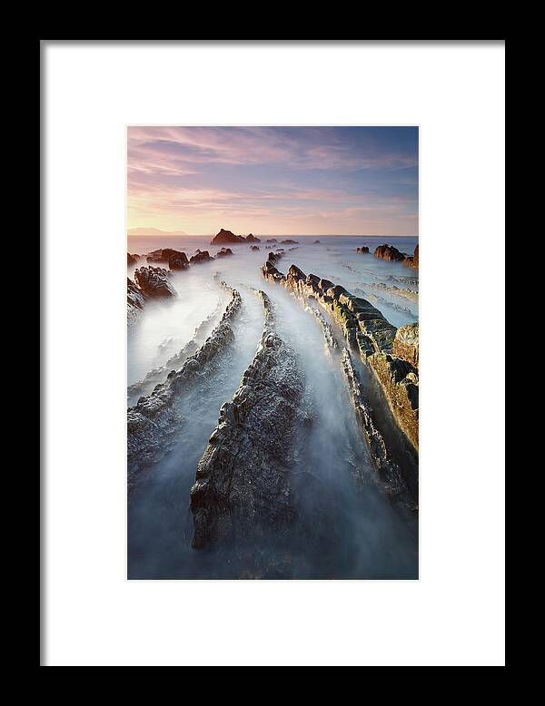 Tranquility Framed Print featuring the photograph Ghosts Of Barrika by @jorgealonso