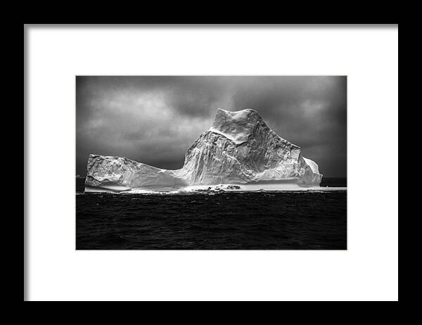 Arctic Framed Print featuring the photograph Giant by Leinibewi