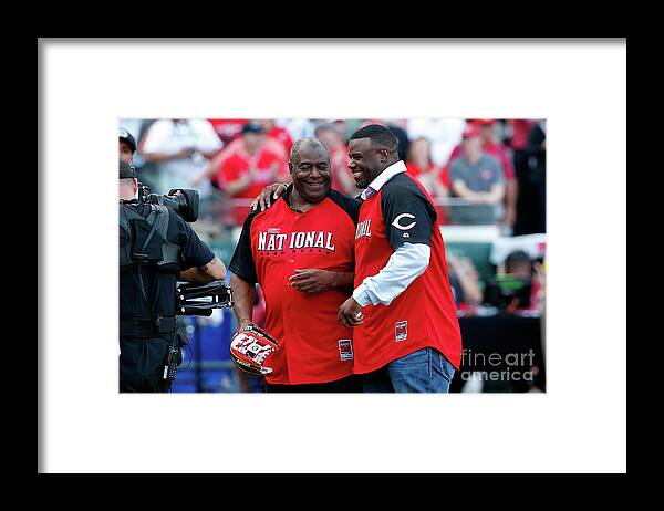 Great American Ball Park Framed Print featuring the photograph Gillette Home Run Derby Presented By by Rob Carr