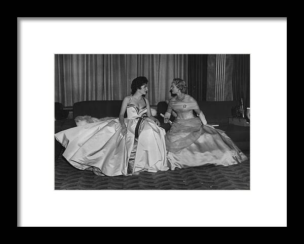 Royal Film Performance Framed Print featuring the photograph Gina Lollobrigida by Erich Auerbach