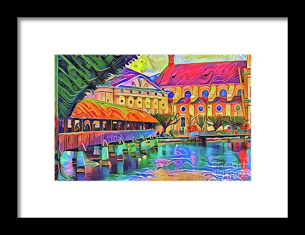 Lucerne Framed Print featuring the photograph Gingerbread Lucerne by Jack Torcello
