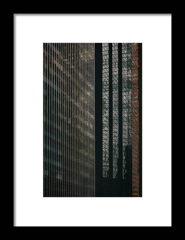Glass Framed Print featuring the photograph Glass Walls by Peter Hull