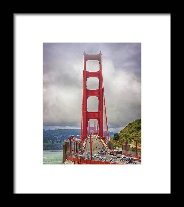 Golden Gate Bridge Framed Print featuring the photograph Glorious Golden Gate by Nazeem Sheik