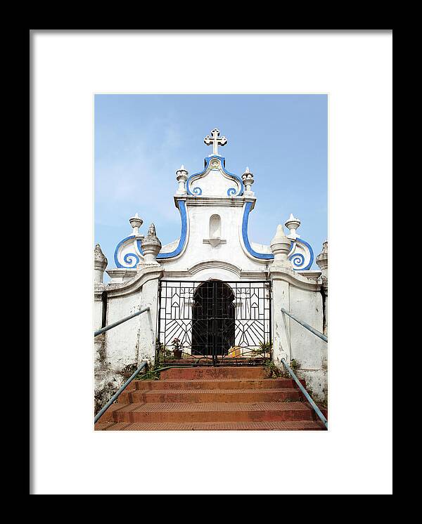 Arch Framed Print featuring the photograph Goa Cemetery Gate by Sisoje