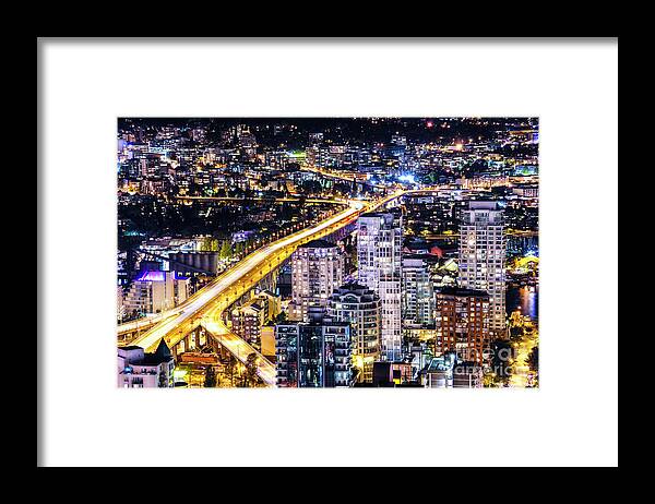 Architecture Framed Print featuring the photograph 1428 Golden Artery Vancouver British Columbia Canada by Neptune - Amyn Nasser Photographer