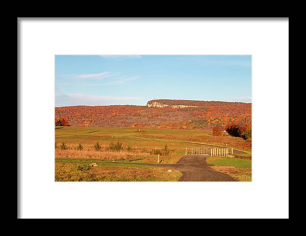 Landscape Framed Print featuring the photograph Golden Hour at River-to-Ridge II by Jeff Severson