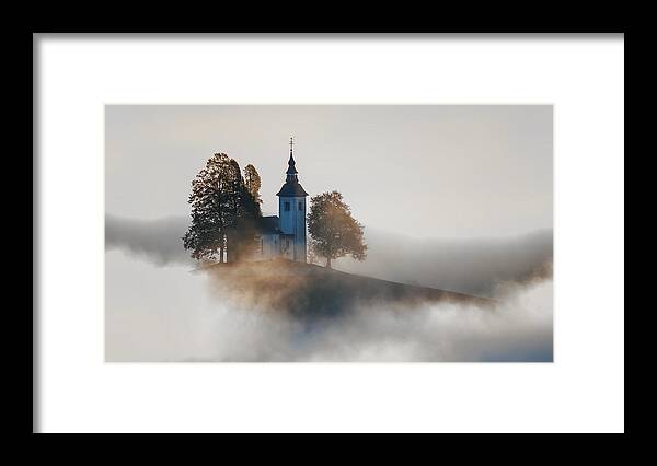 Golden Framed Print featuring the photograph Golden Hour by Bor