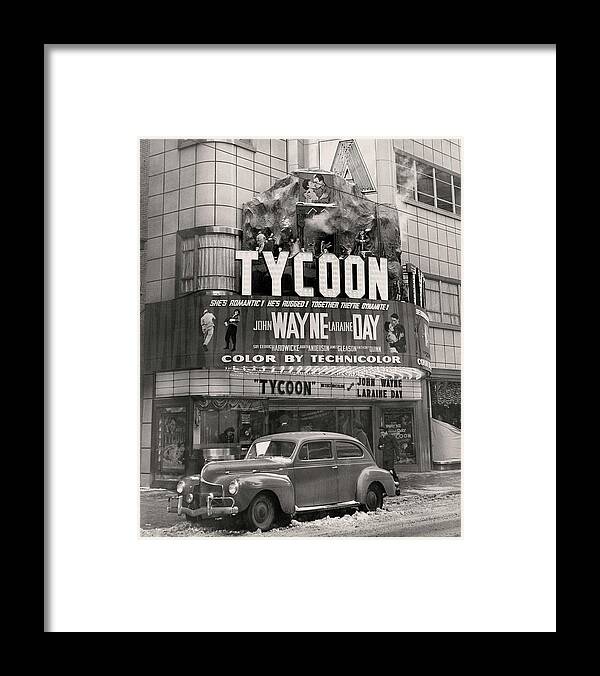 Tycoon Framed Print featuring the photograph Goldman Theatre by Unknown
