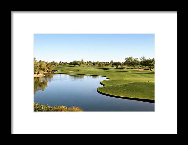Sand Trap Framed Print featuring the photograph Golf Course by Gh01