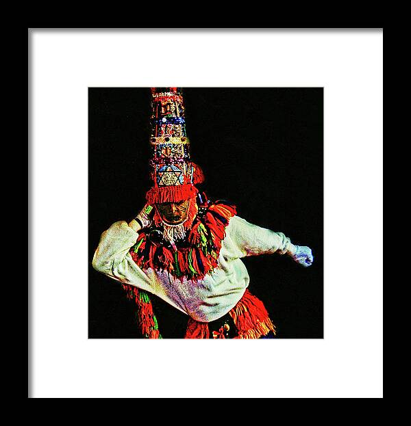 Dancer Framed Print featuring the photograph Gombay dancer by Bill Jonscher