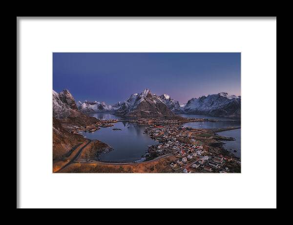 Morning Framed Print featuring the photograph Good Morning Lofoten by Jenny Qiu