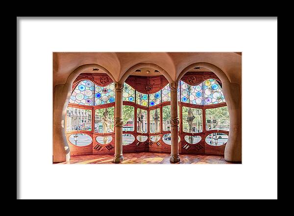 Casa Batllo Framed Print featuring the photograph Good Morning by Slow Fuse Photography