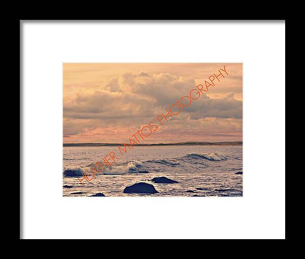 Gooseberry Island Framed Print featuring the photograph Gooseberry Island by Heather M Photography
