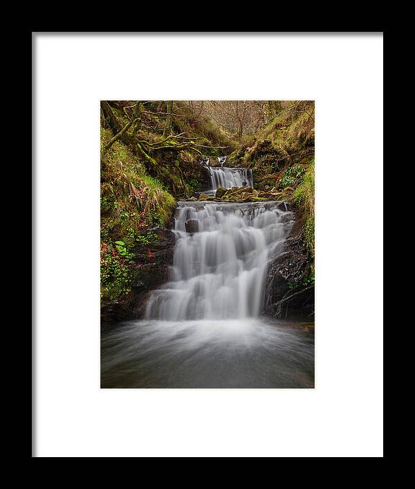 Scenics Framed Print featuring the photograph Gorbeia Waterfall by Martin Zalba