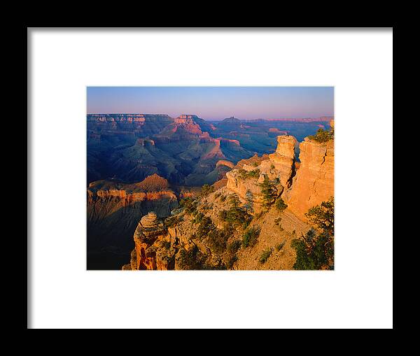 Scenics Framed Print featuring the photograph Grand Canyon National Park by Ron thomas