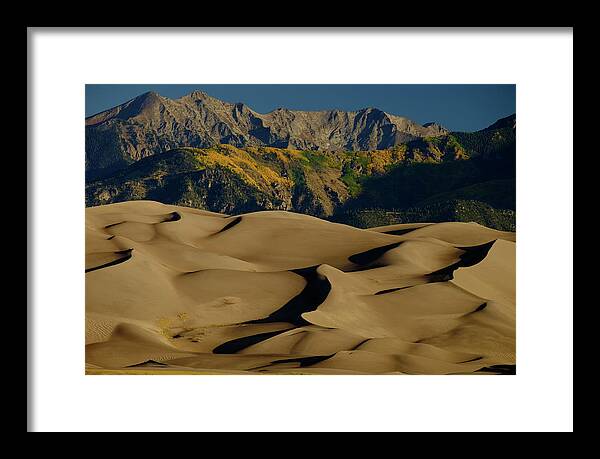 Aspens Framed Print featuring the photograph Grand Dunes II by Johnny Boyd