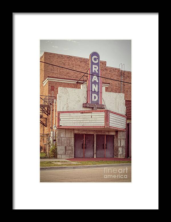 Grand Theatre Framed Print featuring the photograph Grand Theatre by Imagery by Charly