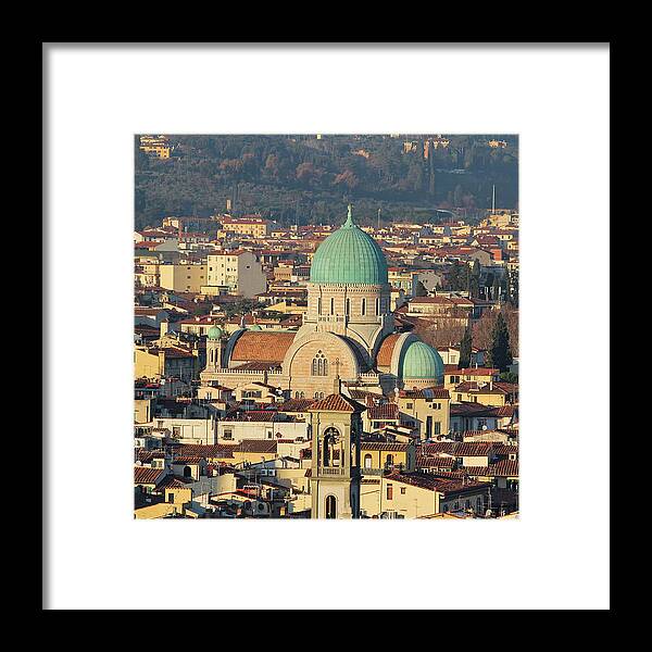 Tranquility Framed Print featuring the photograph Great Synagogue Of Florence by Ruy Barbosa Pinto