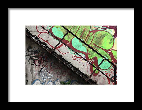 Green Framed Print featuring the photograph Green Ooze by Kreddible Trout