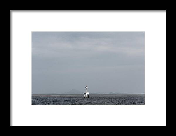 Grey Framed Print featuring the photograph Grey Islands by Laura Richardson