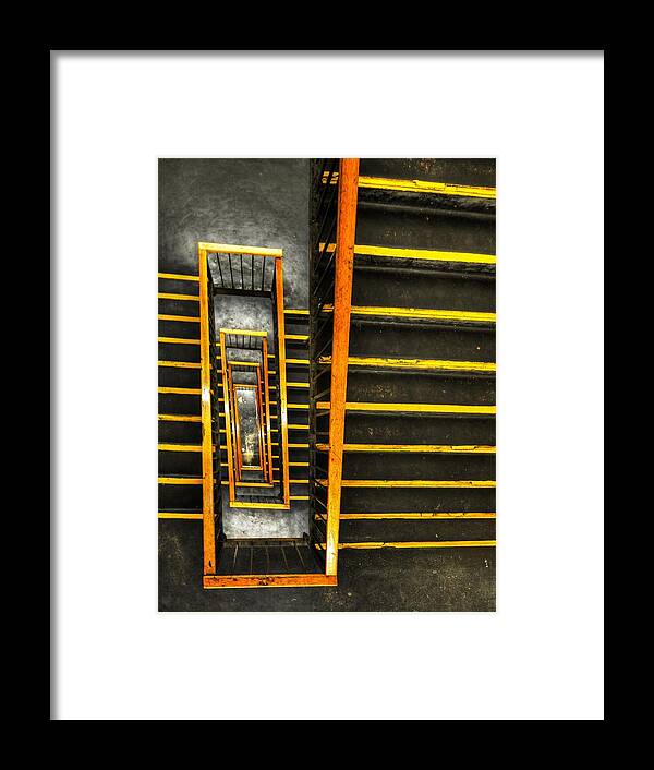 Lothian Framed Print featuring the photograph Grid Of Stairs by Stewart Hardy