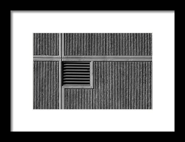 Urban Framed Print featuring the photograph Grilles by Stuart Allen