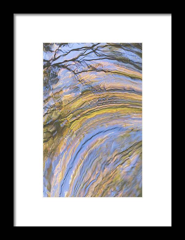 Groovy Framed Print featuring the photograph Groovy Autumn Reflections by Anita Nicholson