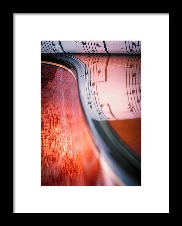 Guitar Framed Print featuring the photograph Guitar II by Martin Kucera Afiap