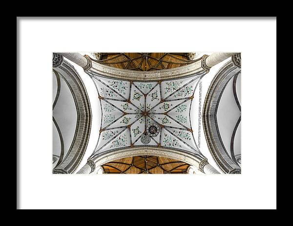 Ceiling Framed Print featuring the photograph Haarlem by Marylou1
