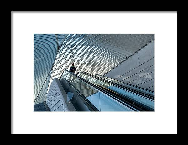 Landmark Framed Print featuring the photograph Hairstyle Easy Bum by Lus Joosten