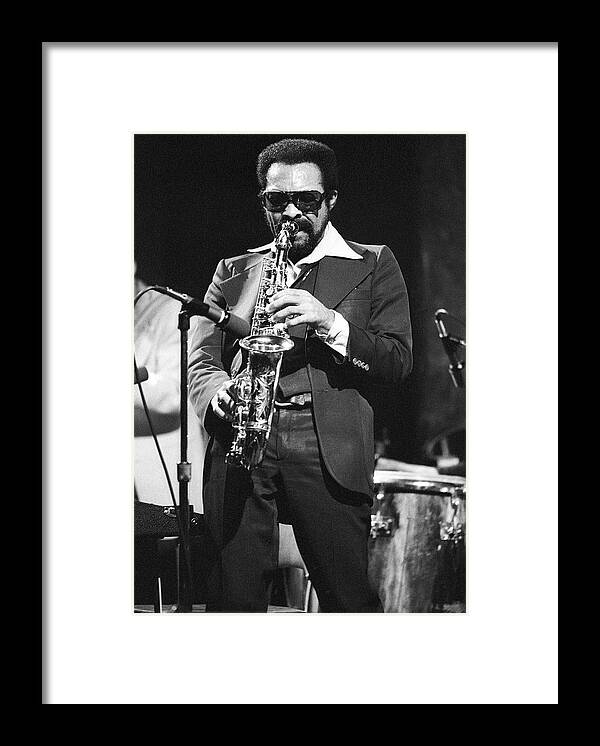 San Francisco Framed Print featuring the photograph Hank Crawford In Concert by Tom Copi