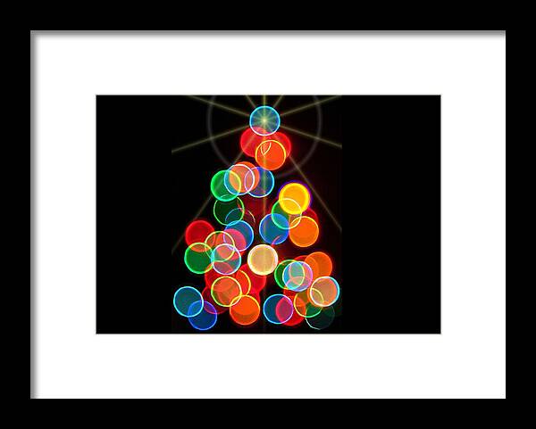 Holiday Framed Print featuring the digital art Happy Holidays - 2015-R by Ludwig Keck