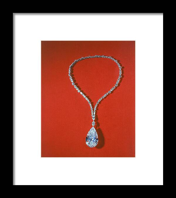 View Framed Print featuring the photograph Harry Winston Diamond by Ralph Morse