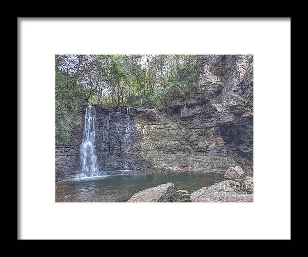 Waterfalls Framed Print featuring the photograph Hayden Falls by Jeremy Lankford