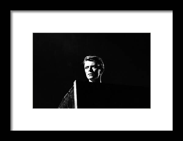 David Bowie Framed Print featuring the photograph Head Of David by Evening Standard