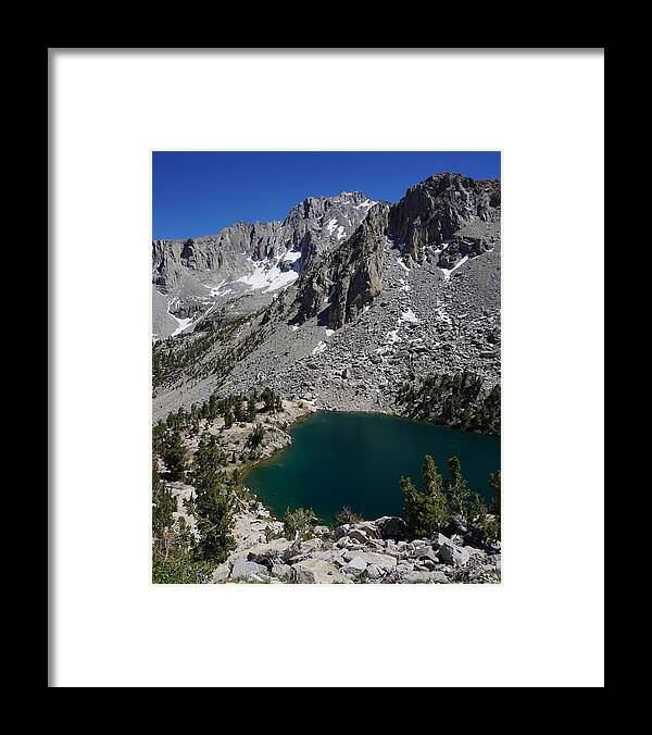 Landscape Framed Print featuring the photograph Heart Lake John Muir Wilderness by Brett Harvey