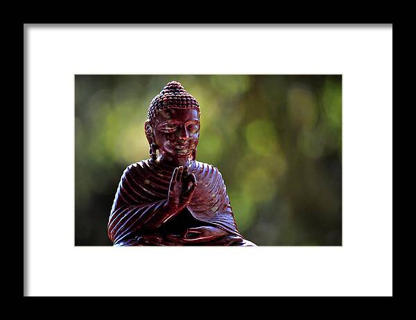 Statue Framed Print featuring the photograph Heavenly Bliss by Pierluigi Broccoli