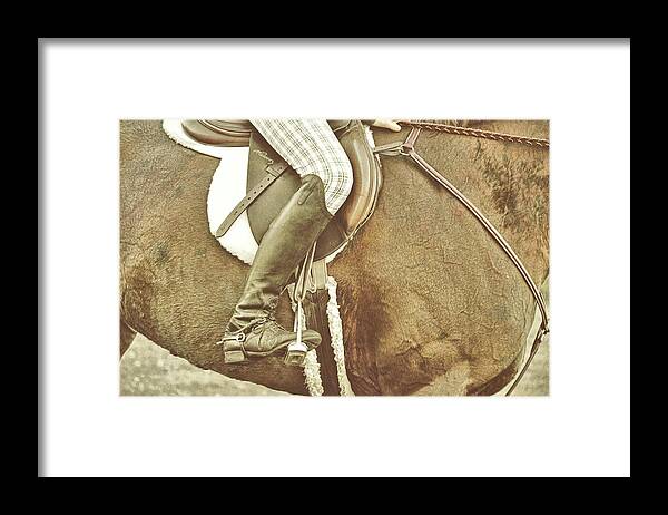 After Framed Print featuring the photograph Heels Down by JAMART Photography
