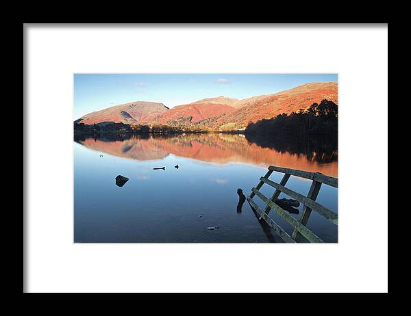 Scenics Framed Print featuring the photograph Heron Pike, Part Of The Rydal Fell by Julian Elliott Photography