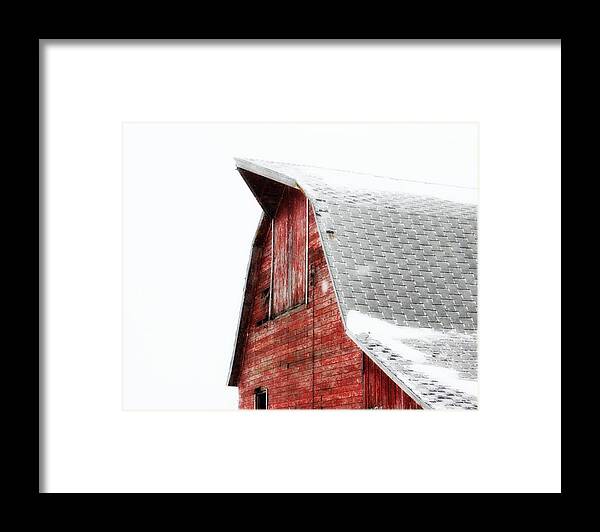 Barn Addict Framed Print featuring the photograph HIgh Point by Julie Hamilton