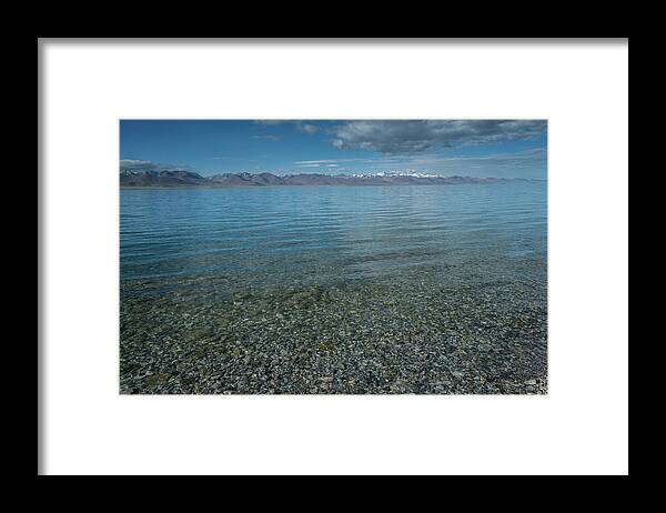 Tranquility Framed Print featuring the photograph Highland Lake God Namco by Zhongjia's Image