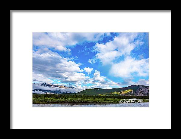 Alberta Framed Print featuring the photograph Hint of a Rainbow by Joan Wallner