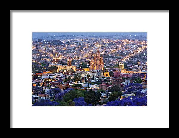 Latin America Framed Print featuring the photograph Historical Centre Of San Miguel De by Jeremy Woodhouse