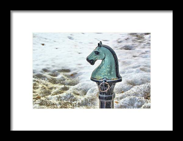 1800s Framed Print featuring the photograph Hitching Post by JAMART Photography