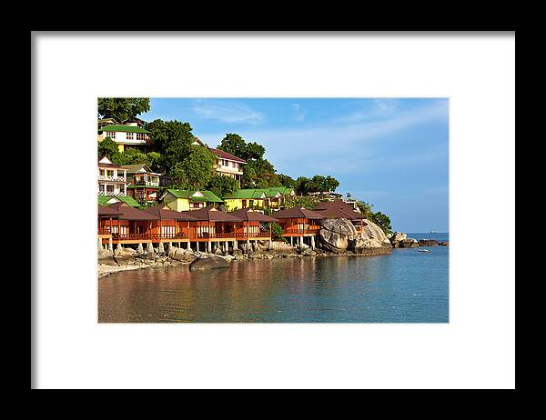 Vacations Framed Print featuring the photograph Holiday Villas by 35007