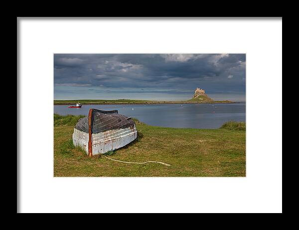 Tidal Framed Print featuring the photograph Holy Island of Lindisfarne - England by Joana Kruse
